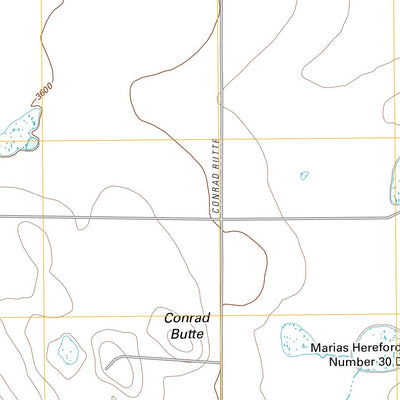Conrad Butte, MT (2011, 24000-Scale) Preview 2