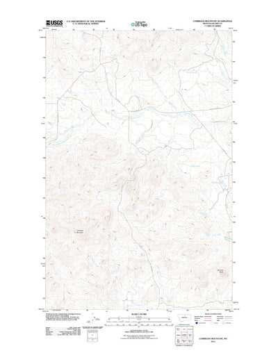 Corrigan Mountain, MT (2011, 24000-Scale) Preview 1