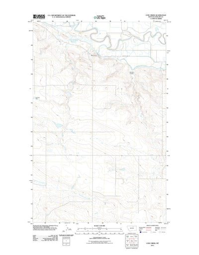 Cow Creek, MT (2011, 24000-Scale) Preview 1