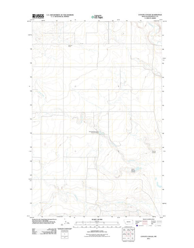 Coyote Coulee, MT (2011, 24000-Scale) Preview 1