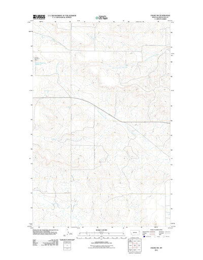 Crane NW, MT (2011, 24000-Scale) Preview 1