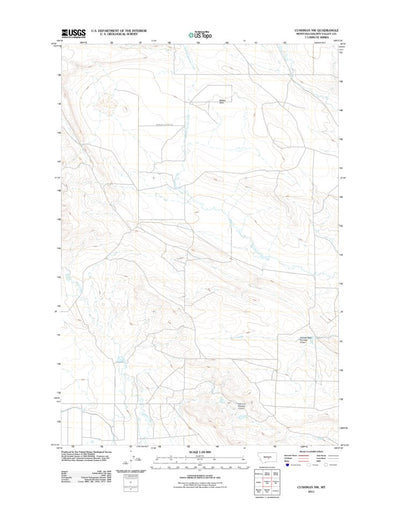Cushman NW, MT (2011, 24000-Scale) Preview 1