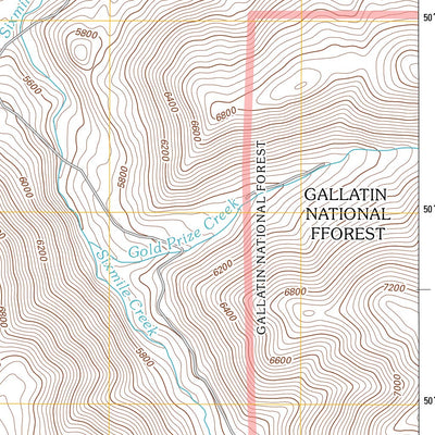 Dailey Lake, MT (2011, 24000-Scale) Preview 3