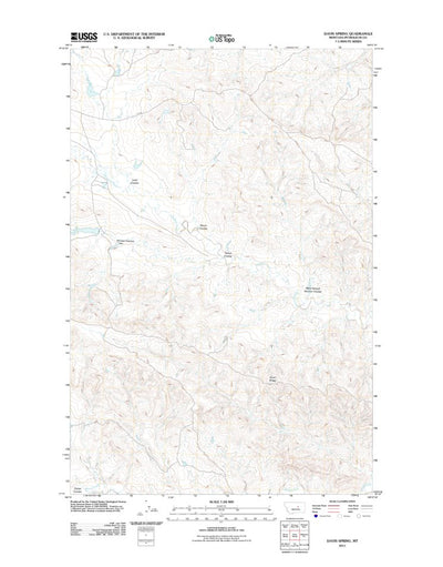 Davis Spring, MT (2011, 24000-Scale) Preview 1