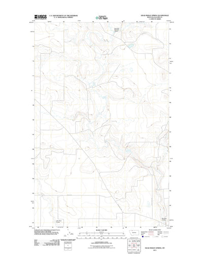 Dead Indian Spring, MT (2011, 24000-Scale) Preview 1