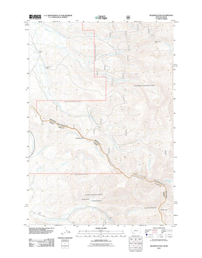 Deadman Pass, MT-ID (2011, 24000-Scale) Preview 1