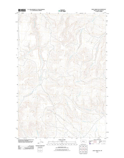 Deep Creek SE, MT (2011, 24000-Scale) Preview 1