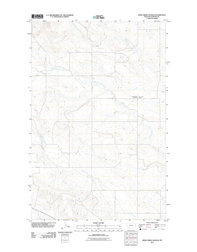 Deer Creek Church, MT (2011, 24000-Scale) Preview 1