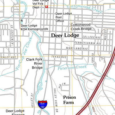 Deer Lodge, MT (2011, 24000-Scale) Preview 3