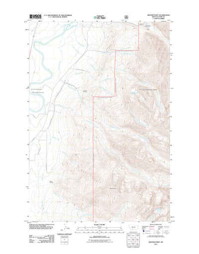 Dexter Point, MT (2011, 24000-Scale) Preview 1