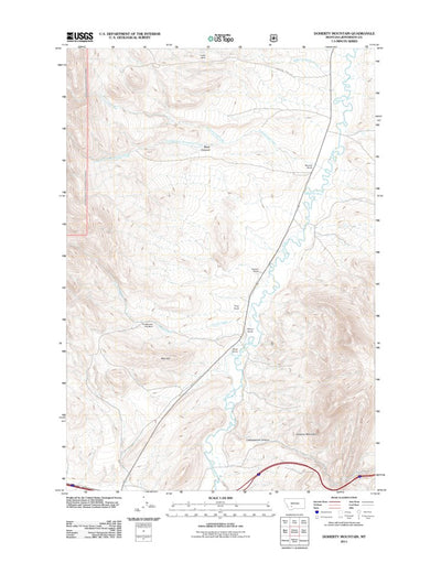 Doherty Mountain, MT (2011, 24000-Scale) Preview 1
