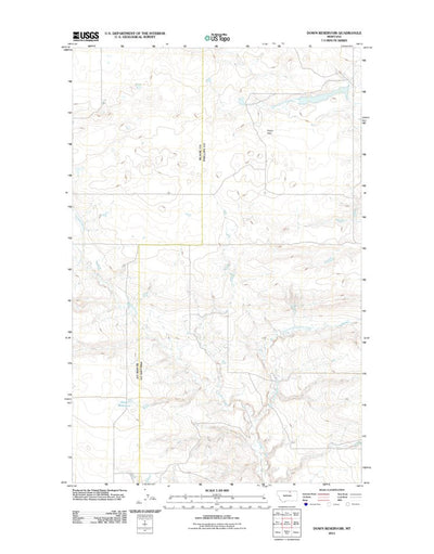 Down Reservoir, MT (2011, 24000-Scale) Preview 1