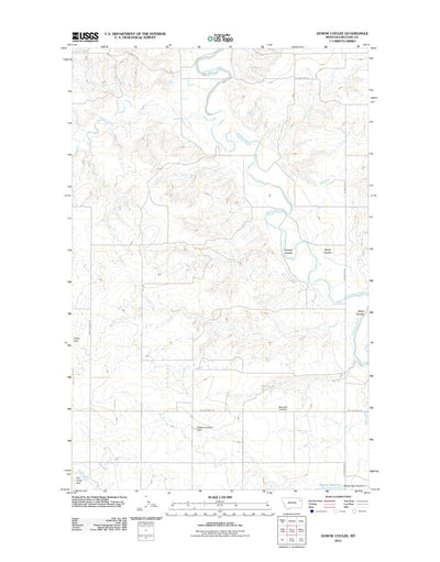 Dowse Coulee, MT (2011, 24000-Scale) Preview 1