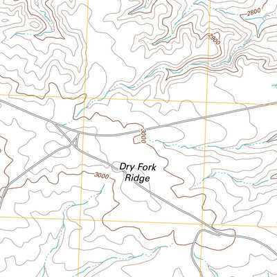 Dry Fork Ridge, MT (2011, 24000-Scale) Preview 2