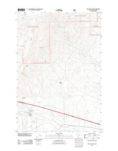 Dry Mountain, MT (2011, 24000-Scale) Preview 1