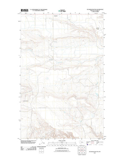Duckhead Buttes, MT (2011, 24000-Scale) Preview 1