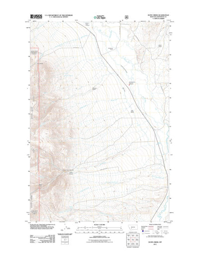 Dunn Creek, MT (2011, 24000-Scale) Preview 1