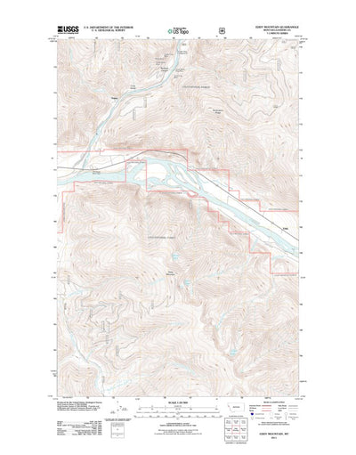Eddy Mountain, MT (2011, 24000-Scale) Preview 1