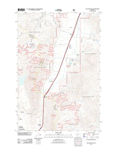Elk Park Pass, MT (2011, 24000-Scale) Preview 1
