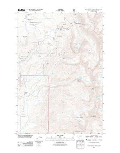 Elkhorn Hot Springs, MT (2011, 24000-Scale) Preview 1