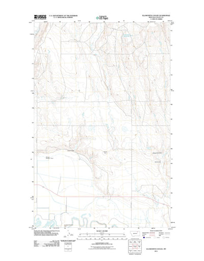 Ellsworth Coulee, MT (2011, 24000-Scale) Preview 1