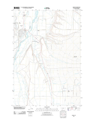 Ennis, MT (2011, 24000-Scale) Preview 1