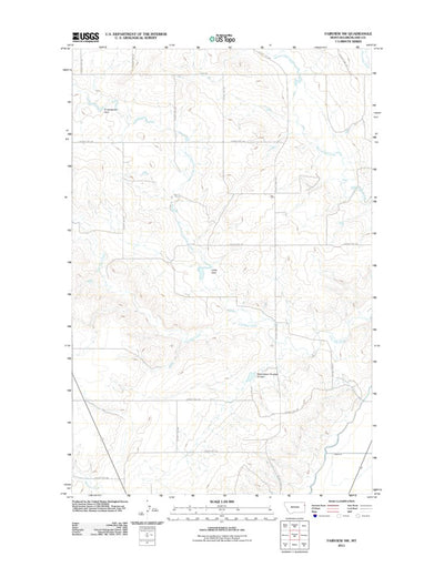 Fairview SW, MT (2011, 24000-Scale) Preview 1