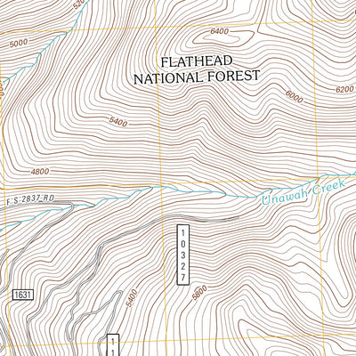 Felix Peak, MT (2011, 24000-Scale) Preview 2