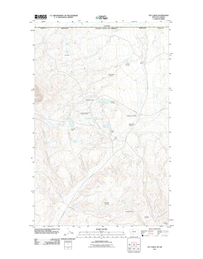 Fey Lakes, MT (2011, 24000-Scale) Preview 1