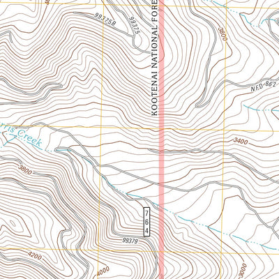 Fisher Mountain, MT (2011, 24000-Scale) Preview 2