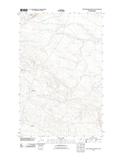 Fort Belknap Agency SE, MT (2011, 24000-Scale) Preview 1