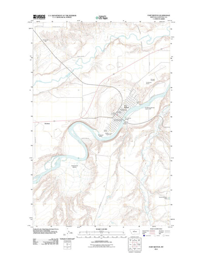 Fort Benton, MT (2011, 24000-Scale) Preview 1