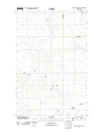 Fowler Coulee NW, MT (2011, 24000-Scale) Preview 1