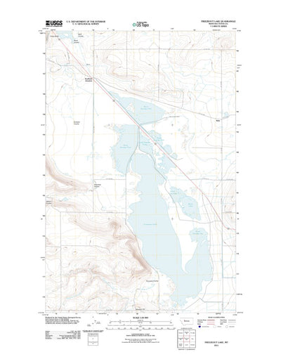 Freezeout Lake, MT (2011, 24000-Scale) Preview 1