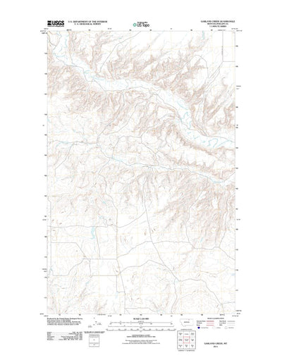 Garland Creek, MT (2011, 24000-Scale) Preview 1