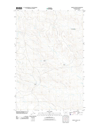 Gibson Coulee, MT (2011, 24000-Scale) Preview 1
