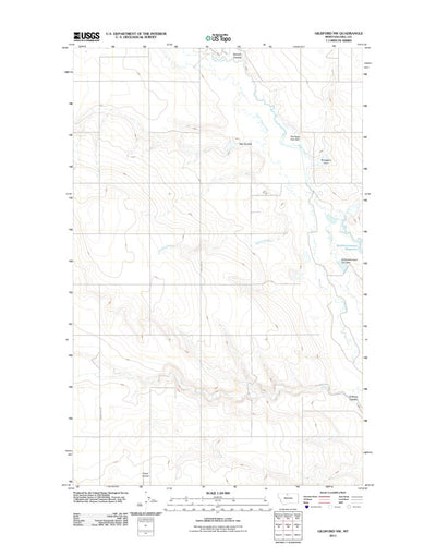 Gildford NW, MT (2011, 24000-Scale) Preview 1