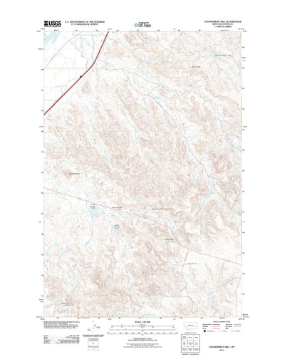Government Hill, MT (2011, 24000-Scale) Preview 1