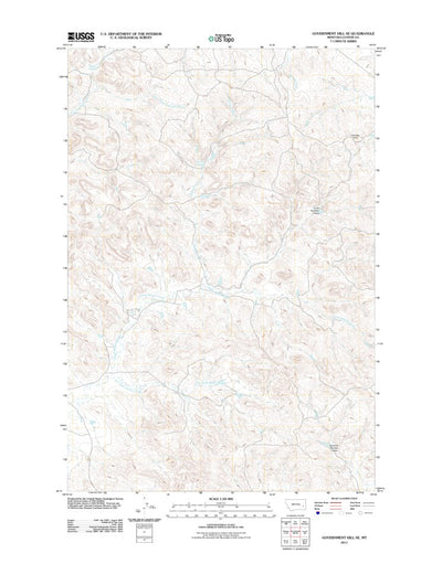 Government Hill SE, MT (2011, 24000-Scale) Preview 1