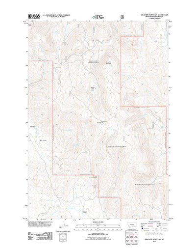 Graphite Mountain, MT (2011, 24000-Scale) Preview 1