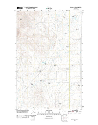 Grassy Butte, MT (2011, 24000-Scale) Preview 1