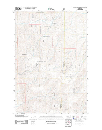 Grassy Mountain, MT (2011, 24000-Scale) Preview 1