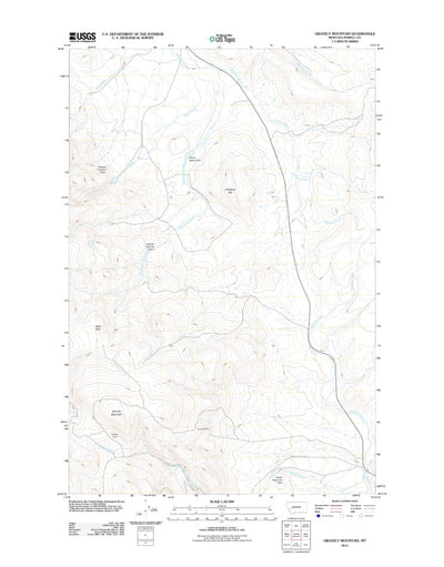 Gravely Mountain, MT (2011, 24000-Scale) Preview 1