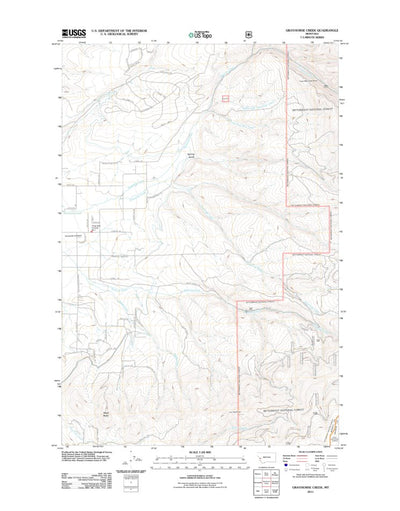 Grayhorse Creek, MT (2011, 24000-Scale) Preview 1