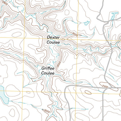 Griffee Coulee, MT (2011, 24000-Scale) Preview 3