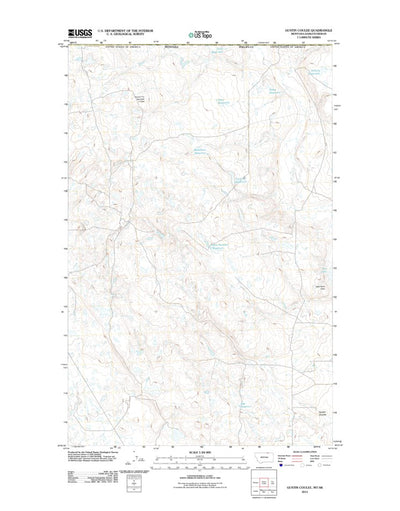 Gustin Coulee, MT (2011, 24000-Scale) Preview 1
