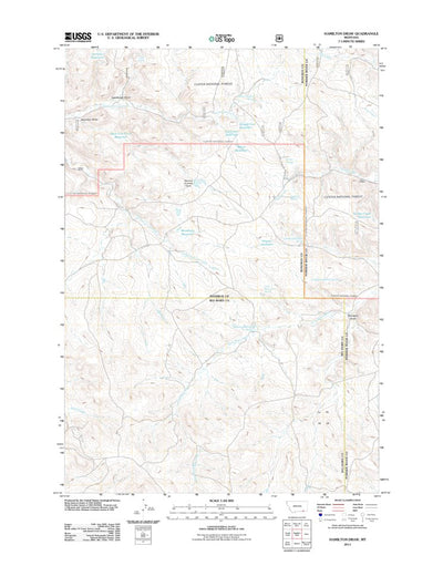 Hamilton Draw, MT (2011, 24000-Scale) Preview 1