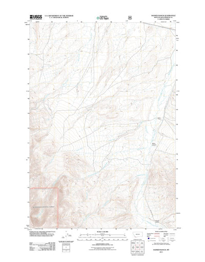 Hansen Ranch, MT (2011, 24000-Scale) Preview 1