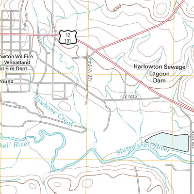 Harlowton, MT (2011, 24000-Scale) Preview 2