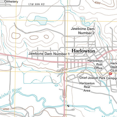 Harlowton, MT (2011, 24000-Scale) Preview 3
